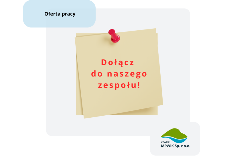 Oferta pracy – Starszy Inspektor ds. przygotowania inwestycji i remontów (k/m)