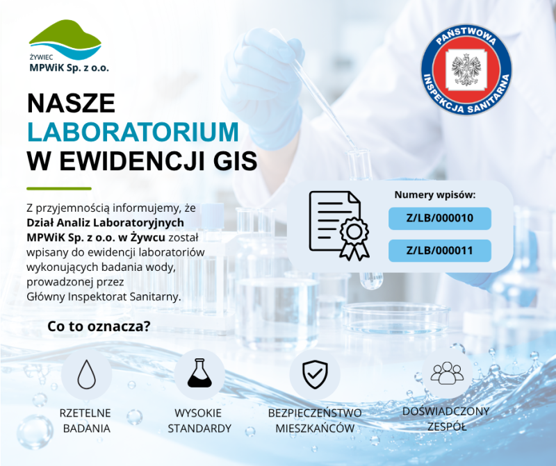 Nasze laboratorium w ewidencji GIS